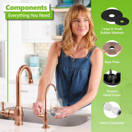 Deluxe RO Faucet - Brushed Copper